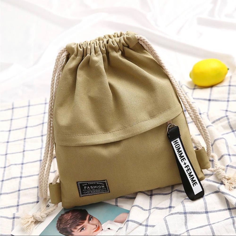 Drawstring bag